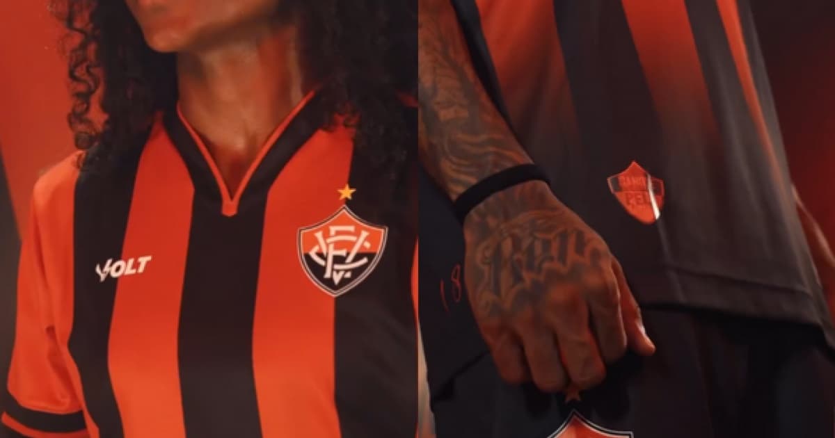 Vitória lança nova camisa para temporada 2024; confira fotos e quanto custará 