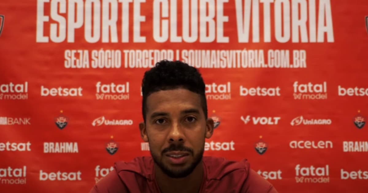 Willian Oliveira admite "incômodo" por momento do Vitória, mas crê em reação na temporada 