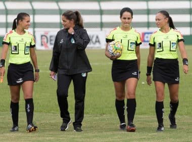 Mulheres se preparam para voltar a apitar na elite do futebol brasileiro
