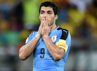 Lesionado, Suárez fica fora de convocação do Uruguai para dois amistosos