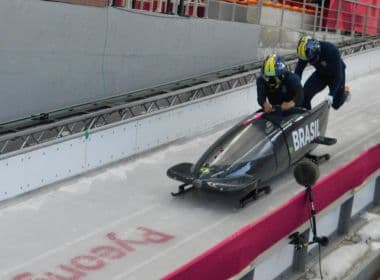 Dupla brasileira fecha primeiro dia do bobsled em 27º lugar nos Jogos de Inverno