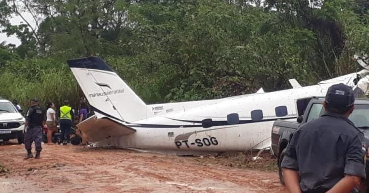 'Avião não teve pista suficiente para frear', diz secretário do Amazonas