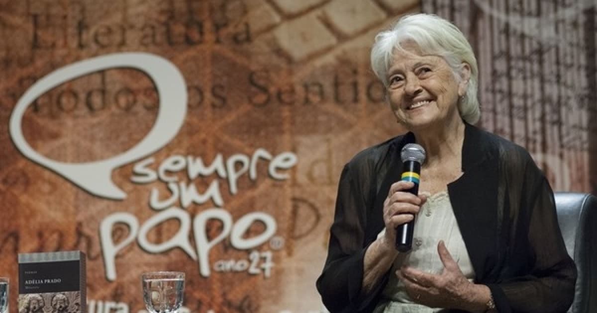 Adélia Prado vence o prêmio Camões, o mais importante da língua portuguesa