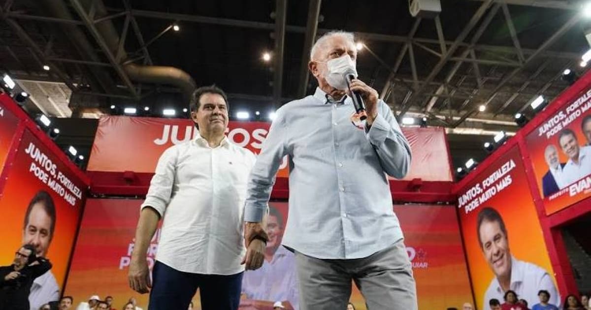 Lula exalta aliado em convenção e consolida Fortaleza como prioridade do PT