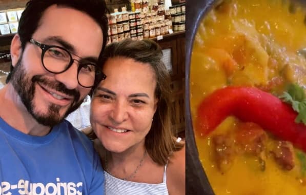 Padre Fábio de Melo elogia restaurante Casa de Tereza: “Melhor moqueca da minha vida”