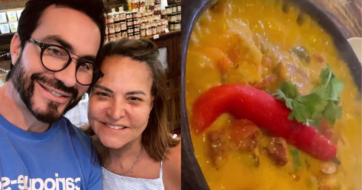 Padre Fábio de Melo elogia restaurante Casa de Tereza: “Melhor moqueca da minha vida”