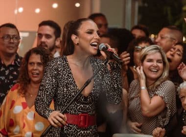 Ivete Sangalo grava pela primeira vez no Macaco Sessions e agita público