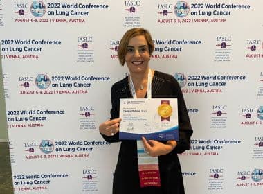 Oncologista baiana recebe prêmio em Viena, na Áustria