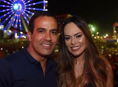 Rebeca Cardoso faz aniversário e recebe declaração de Bruno Reis: 'Te amo'