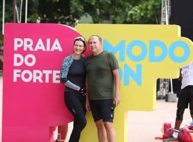  João Gualberto e Geisy Fiedra recepcionam atletas da 16ª edição da Corrida Rústica