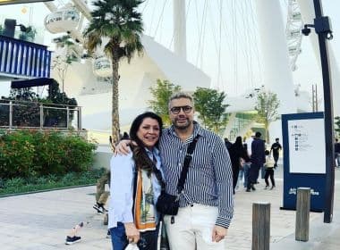 Aurora Mendonça e Fernando Torquatto curtem férias em Dubai