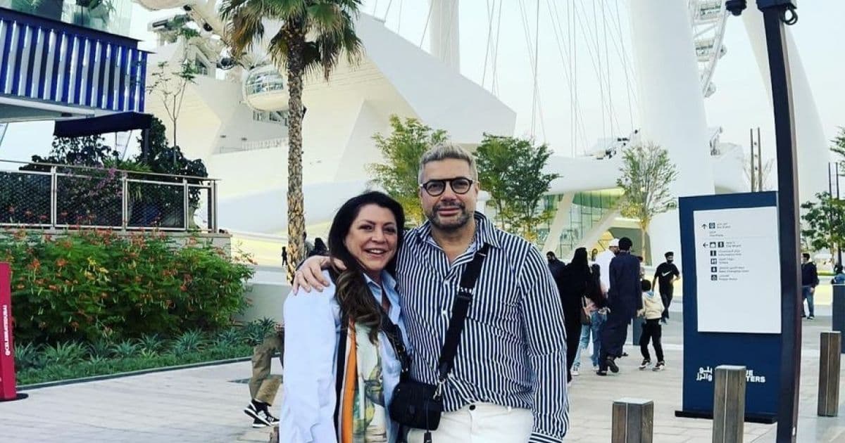 Aurora Mendonça e Fernando Torquatto curtem férias em Dubai