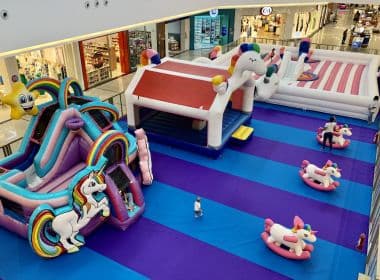 Magic Unicorn é inaugurado no Parque Shopping Bahia