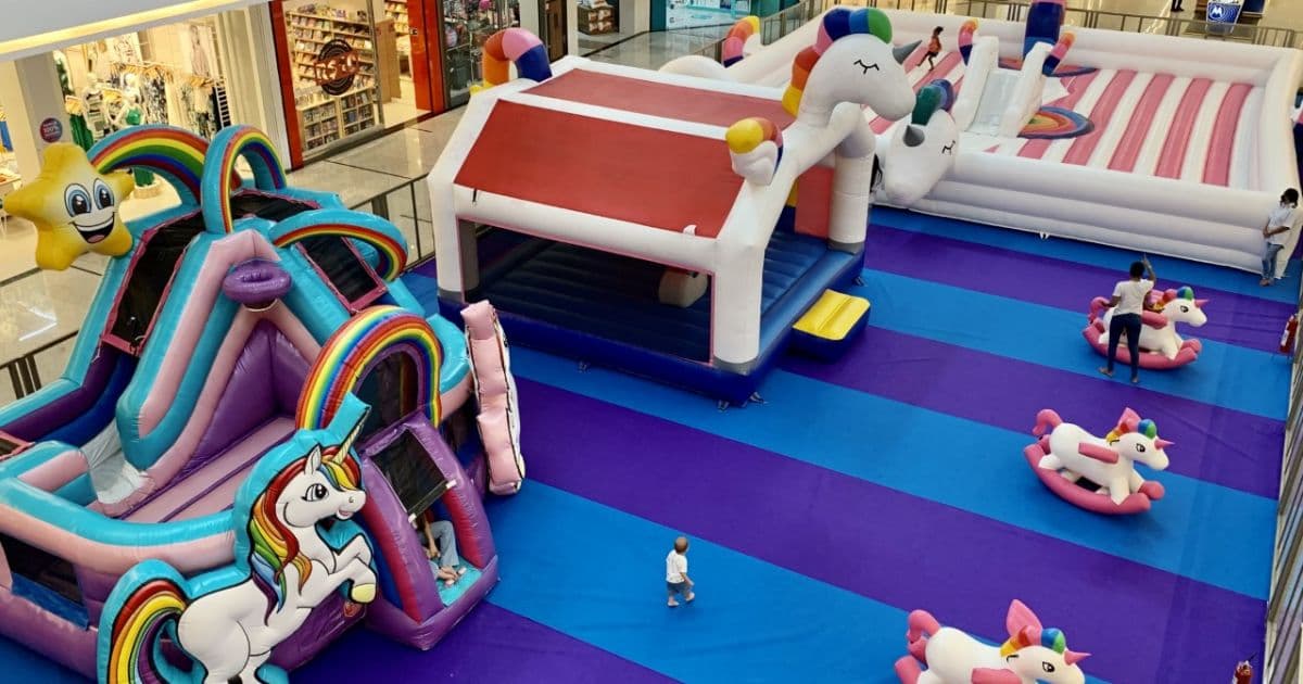 Magic Unicorn é inaugurado no Parque Shopping Bahia