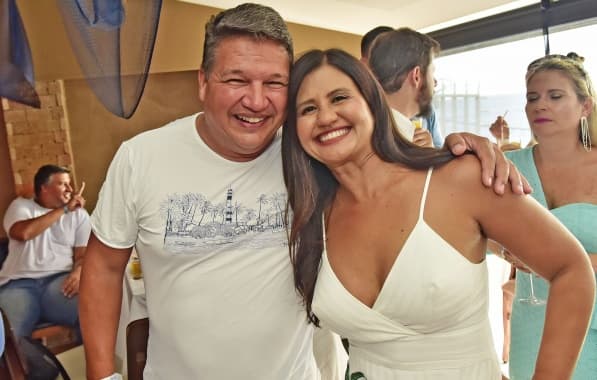 Veja quem marcou presença na festa de Iemanjá no Restaurante Pedra do Mar