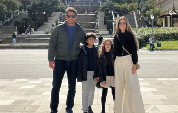 Arquiteta Lais Galvão aproveita dias de descanso com a família na Espanha