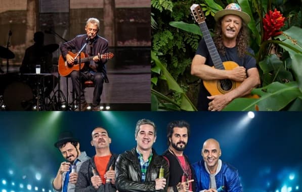 Chico Buarque, Alceu Valença e Jota Quest desembarcam na Concha Acústica em abril; veja programação completa