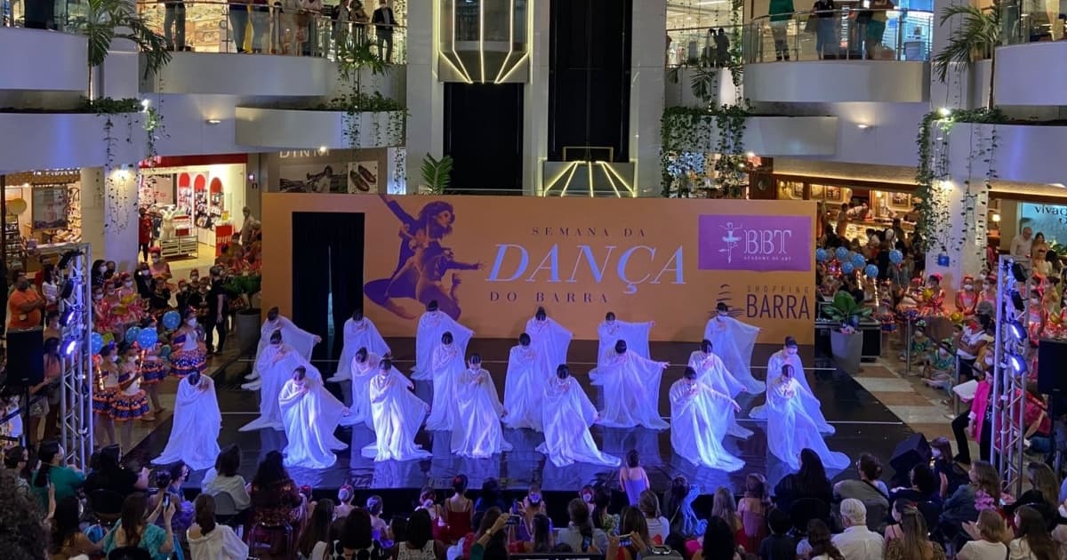 Semana da Dança do Shopping Barra se inicia nesta quinta; veja programação