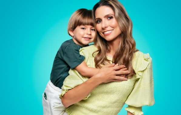 Rafaela Meccia estrela campanha do Dia das Mães do Shopping Barra ao lado do filho 