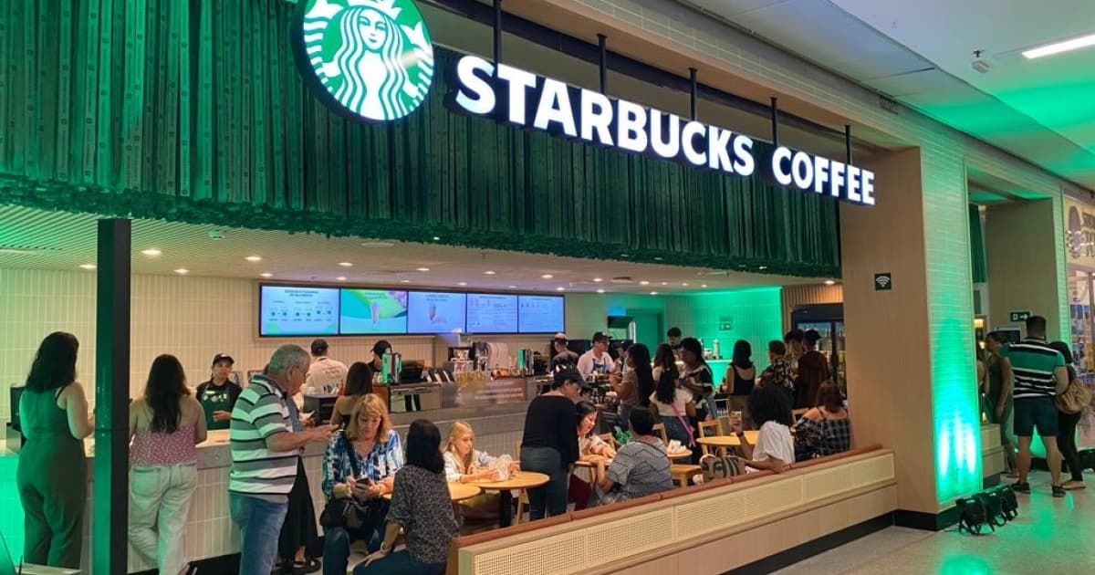Starbucks do Shopping Barra, em Salvador