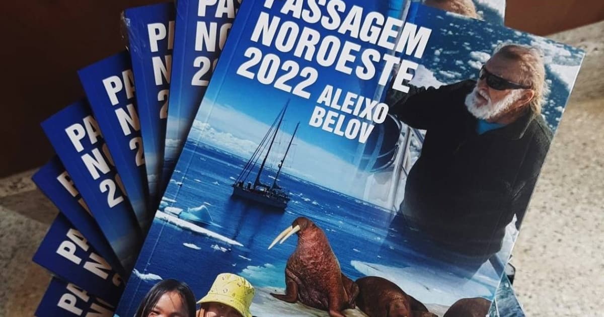 Livro sobre viagem inédita à Passagem Noroeste, de Aleixo Belov, será lançado em junho 