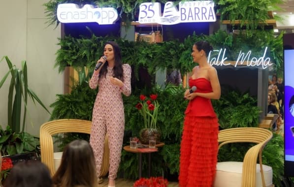 Talk de moda aborda estilo de vida e tendências em shopping de Salvador