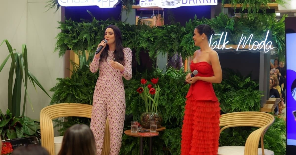 Talk de moda aborda estilo de vida e tendências em shopping de Salvador