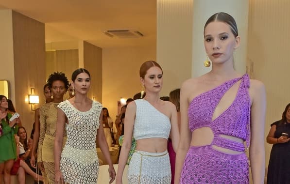 Desfile de moda marca evento na mostra Casas Conceito em Salvador; confira os cliques 
