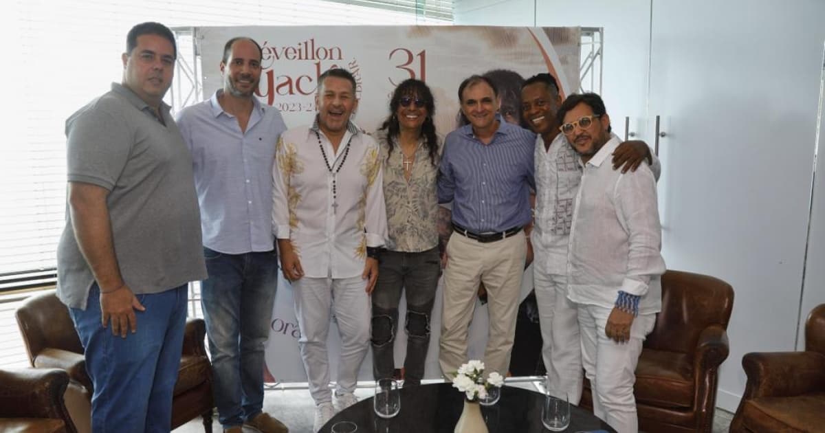 Com Luiz Caldas e os Autorais, Réveillon do Yacht Clube é lançado em evento para convidados