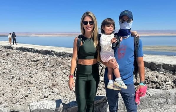 Vanessa Salles faz visita ao Chile na companhia da família: “paisagens deslumbrantes”