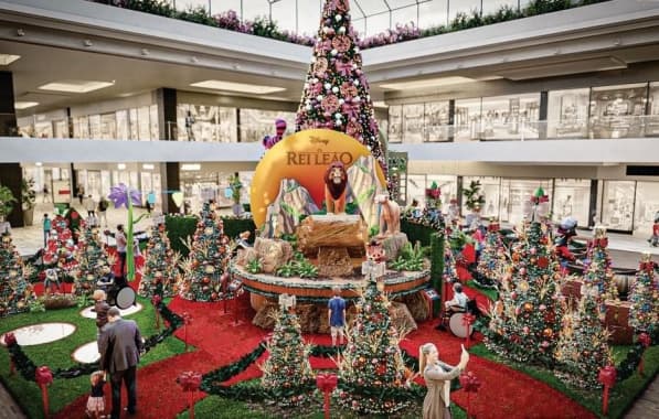 Shopping Paralela terá natal mágico com clássicos da Disney; decoração será inaugurada em novembro