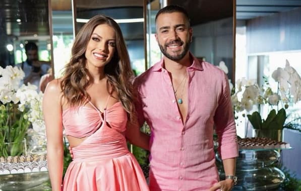 Pati Guerra e Rafa Marques celebram pré wedding no Sette Restaurante