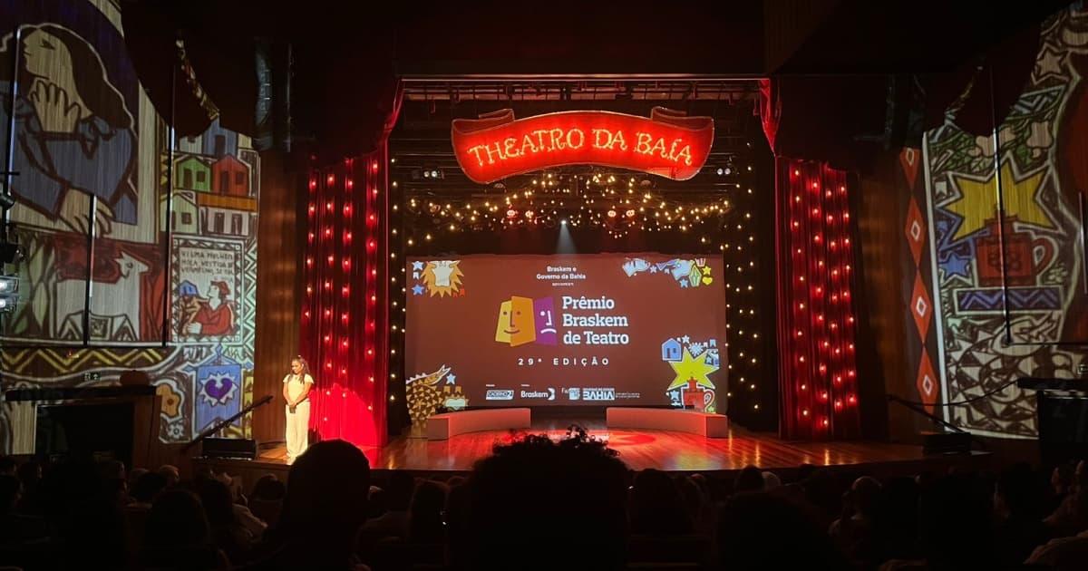 Dramaturgo baiano Gildon Oliveira destaca importância do Prêmio Braskem de Teatro; veja ganhadores