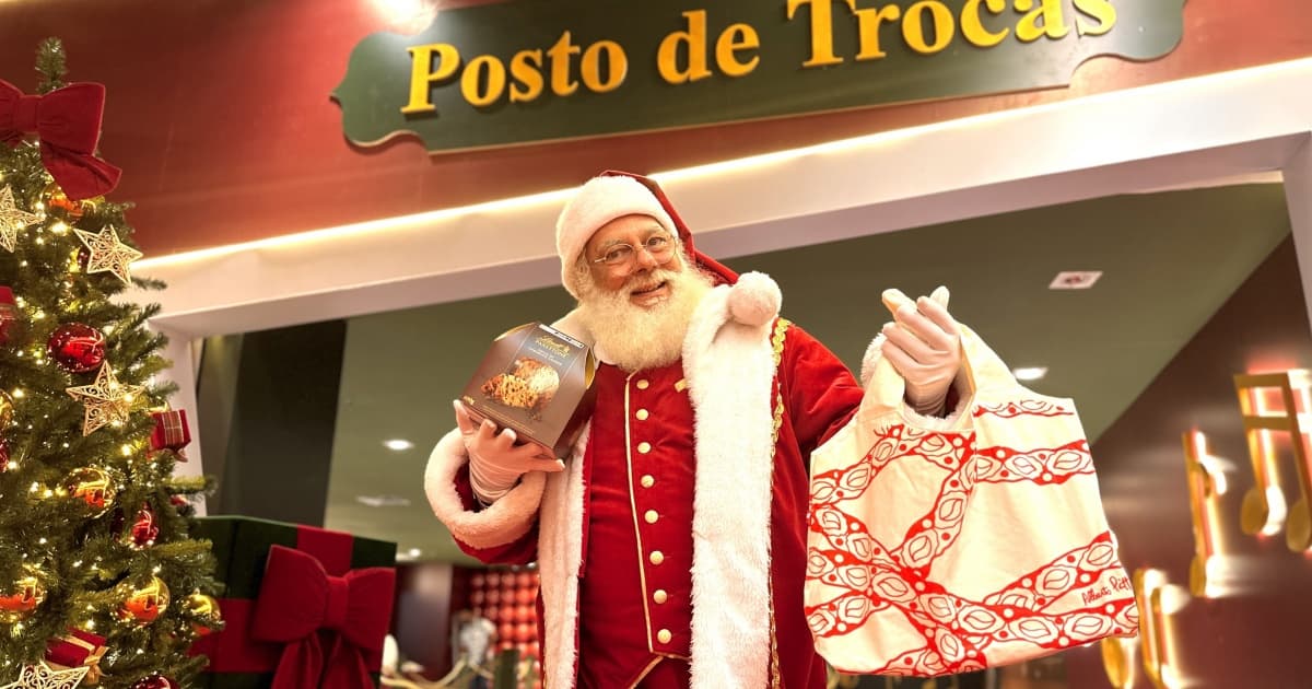 Salvador Shopping lança promoção de natal em parceria com Lindt e Alberto Pitta