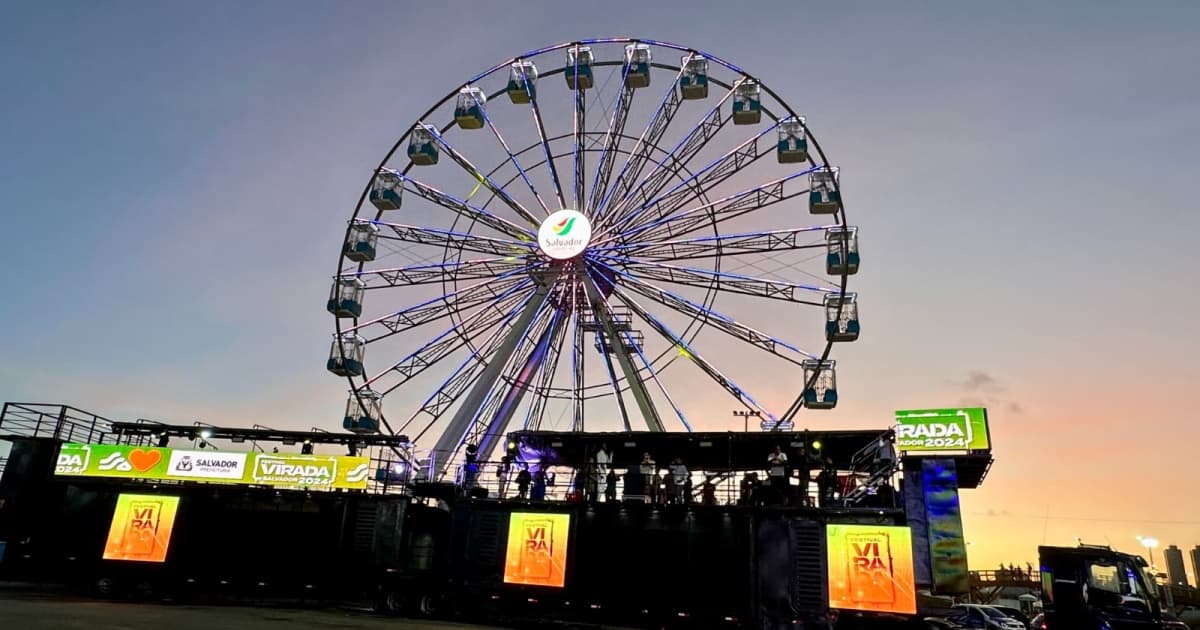 Salvador Shopping patrocina Festival Virada Salvador com ativação da roda-gigante 