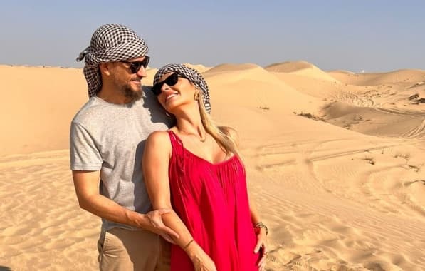 Marina Von Ammon aproveita celebrações de fim de ano em viagem para os Emirados Árabes 