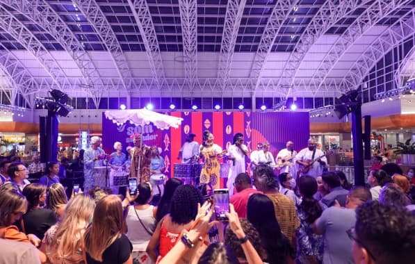 Cortejo Afro e Gerônimo apresentam show gratuito no Salvador Shopping