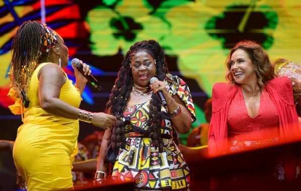Daniela Mercury, Margareth Menezes e Ilê Aiyê levam baianidade ao palco do Festival de Verão Salvador 