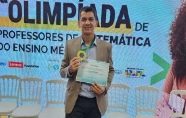 Professor baiano fica entre os dez melhores educadores de matemática do Brasil