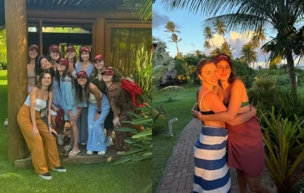 Alice Wegmann compartilha fotos de viagem durante feriado na Bahia