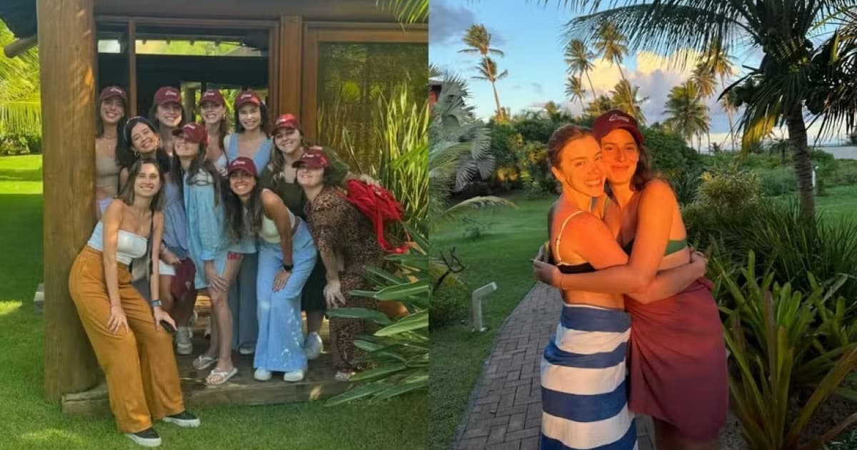 Alice Wegmann compartilha fotos de viagem durante feriado na Bahia