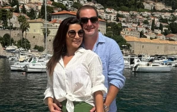 André Godinho e Anna Carolina Alencar curtem férias na Europa; veja cliques 