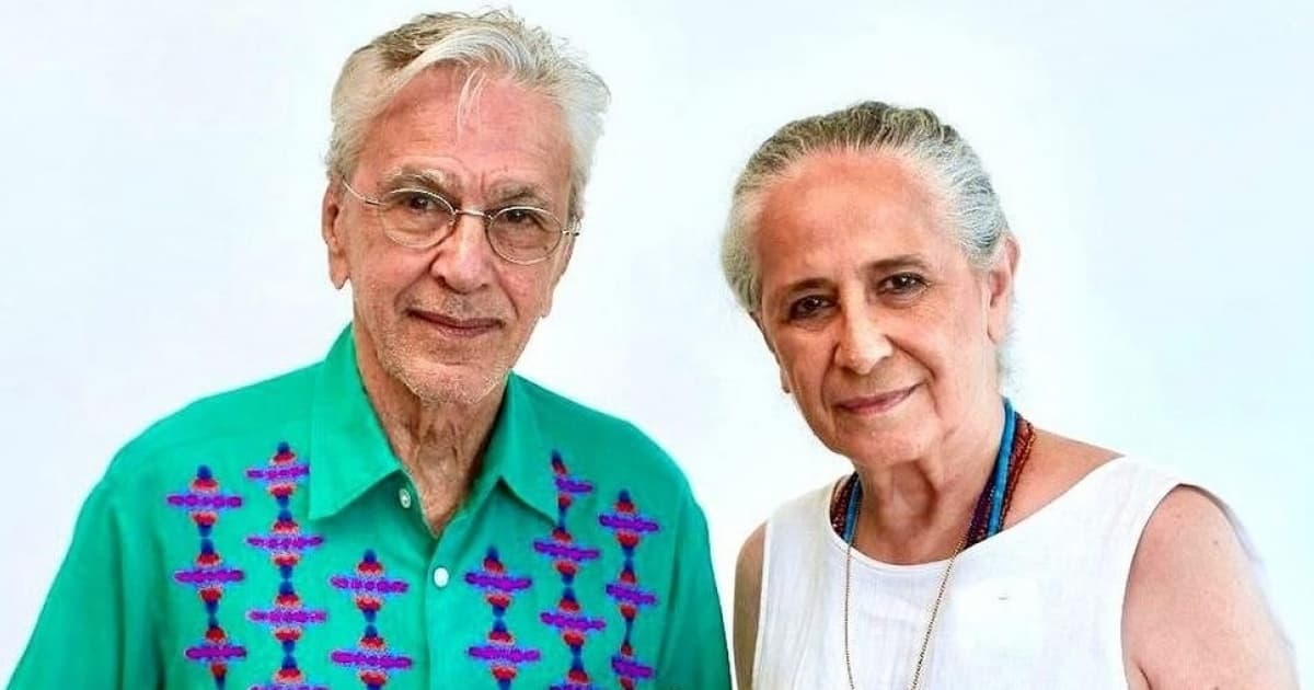 Caetano Veloso compartilha bastidores de ensaio às vésperas de turnê com Maria Bethânia