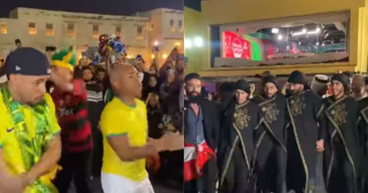 VÍDEO: Influenciadores baianos promovem batalha de dança no Catar ao som de La Fúria
