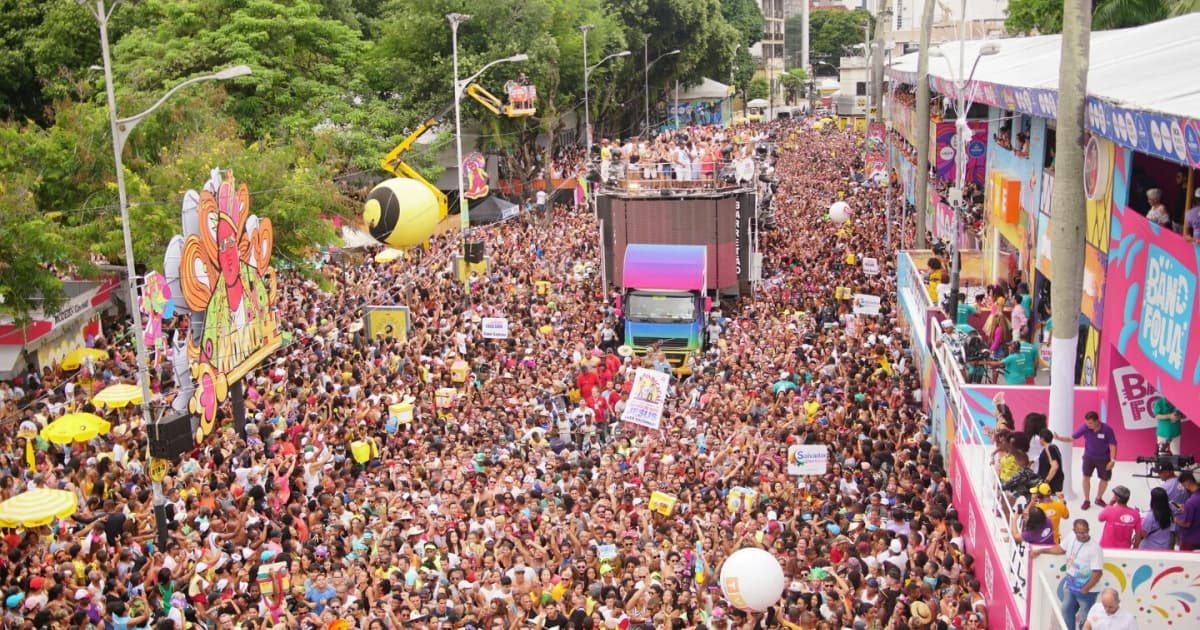 Carnaval de Salvador terá mais de 600 atrações nos circuitos oficiais; confira programação completa