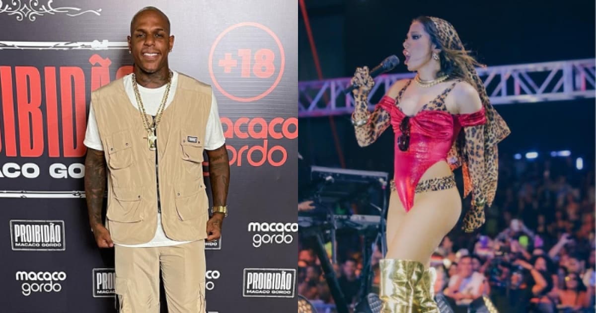 Anitta convida Oh Polêmico para participação em seu bloco em Salvador