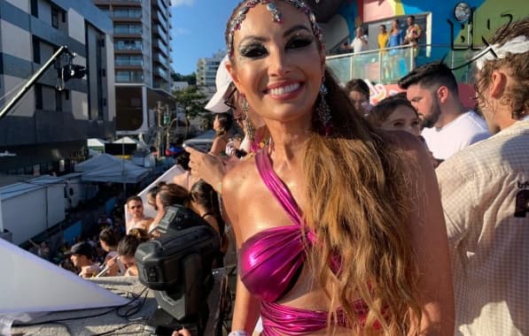 Em cima do trio de Ivete, Patrícia Poeta exalta o Carnaval de Salvador: "Energia maravilhosa"