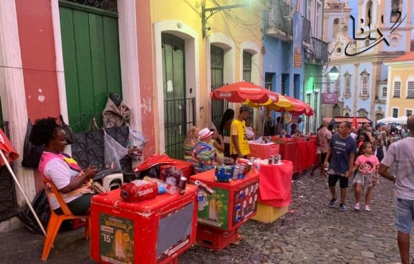 Ambulantes se frustram com fluxo de vendas no Pelourinho: “Está muito fraco”