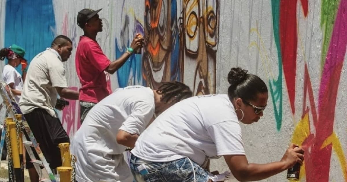 "Bahia de Todas as Cores": Salvador recebe festival de grafite