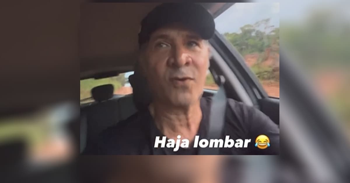 Ator Nelson Freitas reclama de estrada após visitar Maraú: "Pra chegar é uma Odisseia"